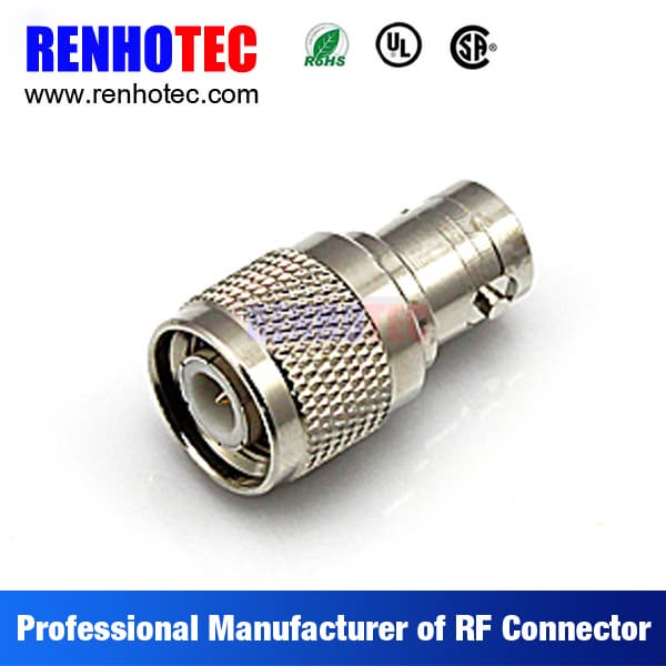 factory price straight bnc to tnc male connector adapter